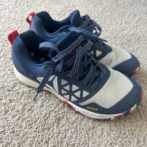 Reebok CrossFit nano Navy and White Athletic Shoes
